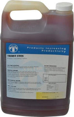 Master Fluid Solutions - Trim E906, 1 Gal Bottle Cutting & Grinding Fluid - Water Soluble, For Gear Hobbing, Heavy-Duty Broaching, Machining, Surface/Pocket/Thread Milling - USA Tool & Supply