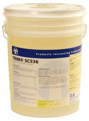Master Fluid Solutions - Trim SC536, 5 Gal Pail Cutting & Grinding Fluid - Semisynthetic, For Drilling, Reaming, Tapping - USA Tool & Supply