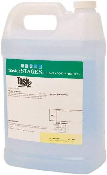 Master Fluid Solutions - 1 Gal Jug Glass Cleaner - 1 Gallon Water Based Cleaning Agent Glass Cleaner - USA Tool & Supply