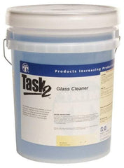 Master Fluid Solutions - 5 Gal Pail Glass Cleaner - 5 Gallon Water Based Cleaning Agent Glass Cleaner - USA Tool & Supply