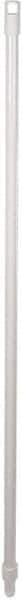 Remco - 61 x 1" Fiberglass Squeegee Handle - European Threaded Connection, White - USA Tool & Supply