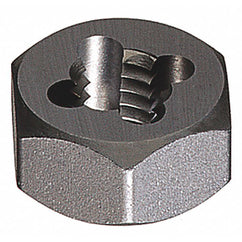 ‎7/8-14 377 Carbon Steel Hexagon Rethreading Die - USA Tool & Supply