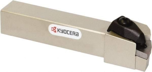 Kyocera - DWLN, Left Hand Cut, 95° Lead Angle, 3/4" Shank Height x 3/4" Shank Width, Negative Rake Indexable Turning Toolholder - 4-1/2" OAL, WN_G33, WN_M33 Insert Compatibility, Series DWLN - USA Tool & Supply
