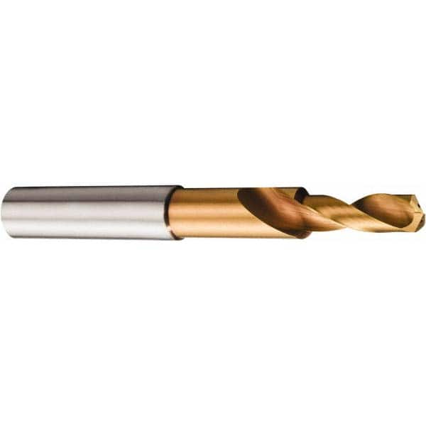 Sandvik Coromant - 8mm Body, 6.8mm Step Diam, 0.315" Diam Straight Shank, Solid Carbide Subland Step Drill Bit - USA Tool & Supply