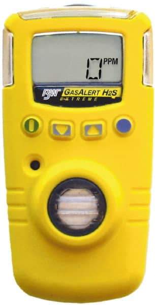 BW Technologies by Honeywell - Vibration, Visual & Audible Alarm, LCD Display, Single Gas Detector - Monitors Phosphine, -20 to 50°C Working Temp - USA Tool & Supply