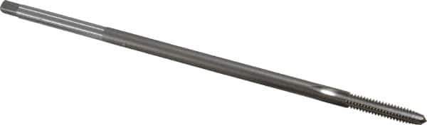 Kennametal - #10-24 UNC 4 Flute H3 Bright Finish High Speed Steel Hand Extension Tap - Plug Chamfer, 6" OAL, 2B/3B Class of Fit - Exact Industrial Supply