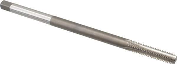 Kennametal - 5/16-18 UNC 4 Flute H3 Bright Finish High Speed Steel Hand Extension Tap - Bottoming Chamfer, 6" OAL, 2B/3B Class of Fit - USA Tool & Supply