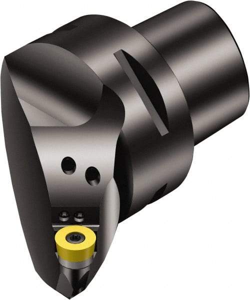 Sandvik Coromant - Right Hand Cut, Size C5, RCMT 12 04 M0 Insert Compatiblity, Modular Turning & Profiling Cutting Unit Head - 35mm Ctr to Cutting Edge, 60mm Head Length, Through Coolant, Series CoroTurn 107 - USA Tool & Supply