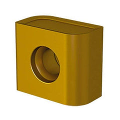 Seco - LNHQ170760 M13 Grade F40M Carbide Milling Insert - TiAlN/TiN Finish, 0.5669" Thick, 0.236" Corner Radius - USA Tool & Supply
