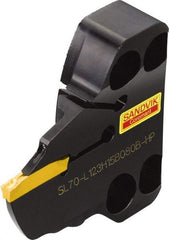 Sandvik Coromant - N123J2-0500-0004-TF Insert, 17.5mm Head Length, Modular Grooving Blade Holder Head - Right Hand Cut, System Size 70, Through Coolant, Series CoroCut 1-2 - USA Tool & Supply