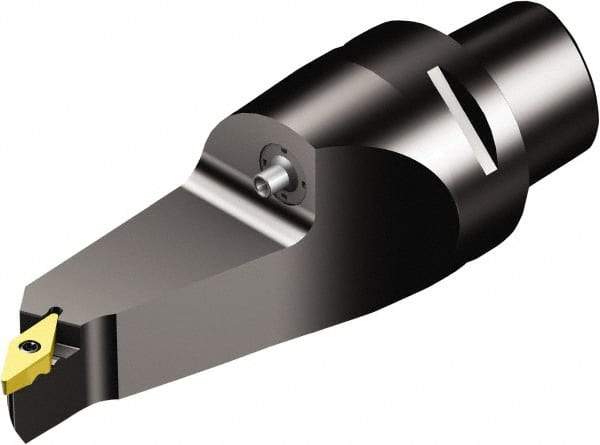Sandvik Coromant - Left Hand Cut, Size C6, TR-VB1308 Insert Compatiblity, Modular Turning & Profiling Cutting Unit Head - 130mm Head Length, Through Coolant, Series CoroTurn TR - USA Tool & Supply