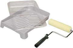 Ability One - Trim Paint Roller Kit - Includes Paint Tray, Roller Cover & Frame - USA Tool & Supply