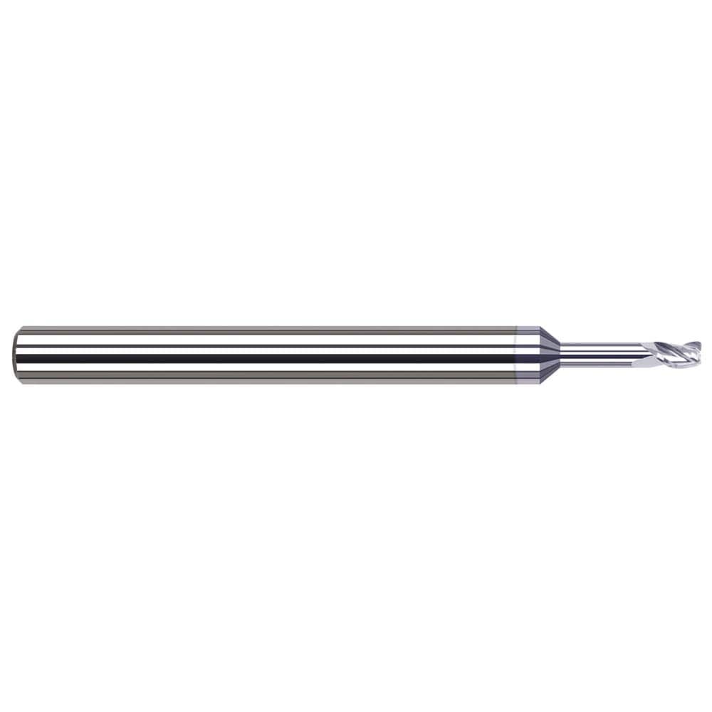 Harvey Tool - Corner Radius & Corner Chamfer End Mills; Mill Diameter (Inch): 3/16 ; Mill Diameter (Decimal Inch): 0.1875 ; End Type: Corner Radius ; Corner Radius (Decimal Inch): 0.0050 ; Number of Flutes: 3 ; Material: Solid Carbide - Exact Industrial Supply