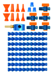 Magnetic Base Manifold Super Kit - Coolant Hose System Component - USA Tool & Supply