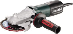 Metabo - 4-1/2" Wheel Diam, 10,000 RPM, Corded Angle & Disc Grinder - 5/8-11 Spindle - USA Tool & Supply