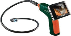 Extech - Video Borescope - 17 mm Probe Diameter, 3.5 Inch LCD Display, 320 x 240 Resolution - USA Tool & Supply