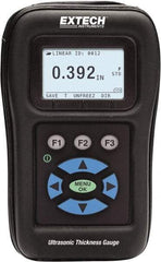 Extech - 0.02" to 20" Measurement, 0.001" Resolution Electronic Thickness Gage - USA Tool & Supply
