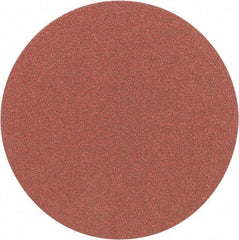 Porter-Cable - 5" Diam, 120 Grit Aluminum Oxide Adhesive PSA Disc - Fine Grade, Tan, C Weighted Backing, Flexible, 13,000 Max RPM - USA Tool & Supply