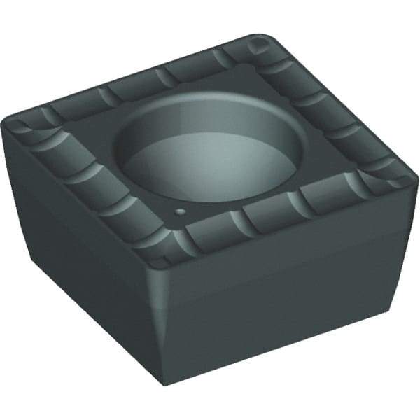 Kennametal - SPGX070304 MD Grade KCU25 Carbide Indexable Drill Insert - TiCN/Al2O3 Finish, Square, 5/16" Inscribed Circle - USA Tool & Supply