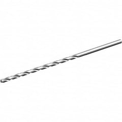 Extra Length Drill Bit: 0.4921″ Dia, 135 °, Solid Carbide - AlCrN;TiSiN Finish, 11.1811″ Flute Length, Spiral Flute, Straight-Cylindrical Shank, Series B272-HPG
