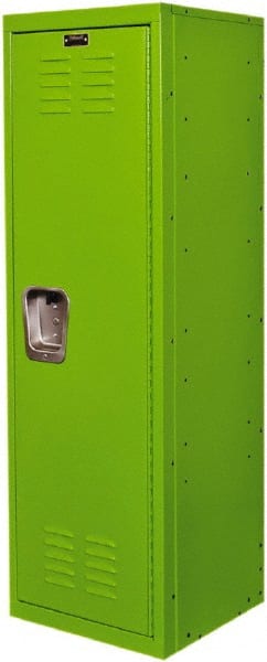 Hallowell - 1 Door, 1 Tier, Kid & Teen Lockers - USA Tool & Supply