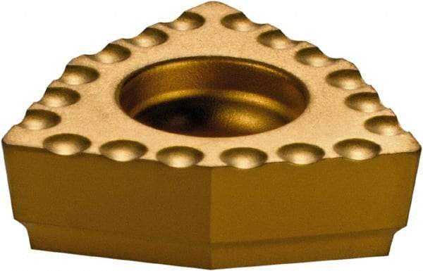 Komet - WOEX06T304 03 Grade BK6425 Carbide Indexable Drill Insert - TiCN/Al2O3/TiN Finish, Trigon, 10mm Inscribed Circle - USA Tool & Supply