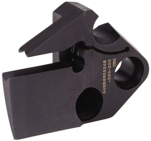 Kennametal - 4mm Groove Width, 14mm Max Depth of Cut, Right Hand Cut, A4M-B Indexable Grooving Blade - 4S Seat Size, A4G0400M4SP04B Insert Style, Series A4 - USA Tool & Supply