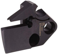 Kennametal - 6mm Groove Width, 24mm Max Depth of Cut, Right Hand Cut, A4M-B Indexable Grooving Blade - 6 Seat Size, A4G0600M06P04GMP Insert Style, Series A4 - USA Tool & Supply