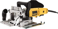 DeWALT - 6.5 Amp, 10,000 RPM, Plate Joiner Kit - 20mm Depth of Cut - USA Tool & Supply