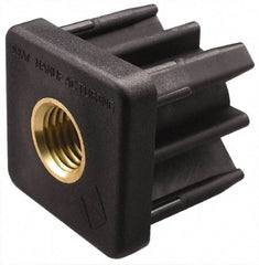 Gibraltar - 2" Tube, 1/2-13 Thread, 1,800 Lb Capacity, Square Tube End - 0.065" Tube Wall, 2" Square - USA Tool & Supply
