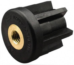 Gibraltar - 2" Tube, 3/8-16 Thread, 1,800 Lb Capacity, Round Tube End - 0.065" Tube Wall - USA Tool & Supply