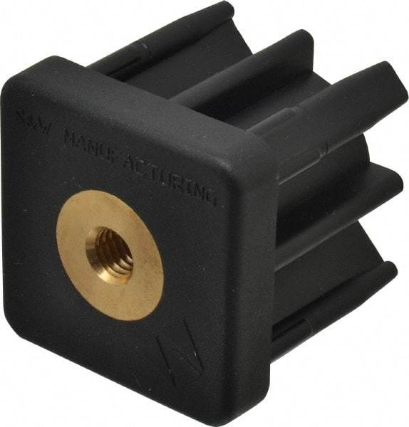 Gibraltar - 2" Tube, 3/8-16 Thread, 1,800 Lb Capacity, Square Tube End - 0.109/0.12" Tube Wall, 2" Square - USA Tool & Supply