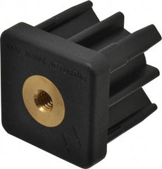 Gibraltar - 2" Tube, 3/8-16 Thread, 1,800 Lb Capacity, Square Tube End - 0.109/0.12" Tube Wall, 2" Square - USA Tool & Supply