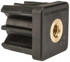 Gibraltar - 2" Tube, 1/2-13 Thread, 1,800 Lb Capacity, Square Tube End - 0.109/0.12" Tube Wall, 2" Square - USA Tool & Supply
