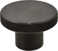 Gibraltar - 1-1/2" Head, Knurled Knob - Tapped, Steel - USA Tool & Supply