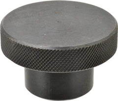 Gibraltar - 2-1/2" Head, Knurled Knob - Tapped, Steel - USA Tool & Supply