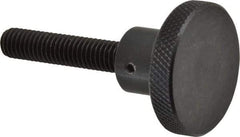 Gibraltar - 1-1/2" Head, Knurled Knob - Threaded Stem, Steel - USA Tool & Supply