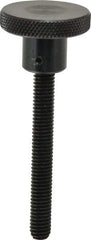 Gibraltar - 1-1/2" Head, Knurled Knob - Threaded Stem, Steel - USA Tool & Supply