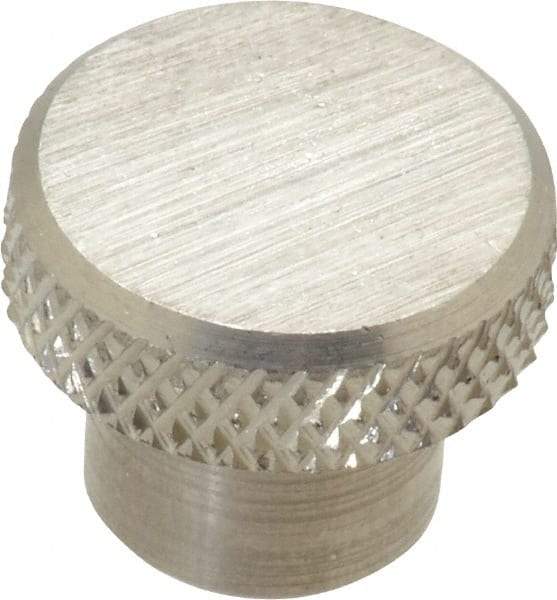 Gibraltar - 3/4" Head, Knurled Knob - Tapped, Stainless Steel - USA Tool & Supply