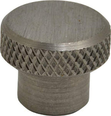 Gibraltar - 3/4" Head, Knurled Knob - Tapped, Stainless Steel - USA Tool & Supply
