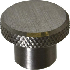 Gibraltar - 1" Head, Knurled Knob - Tapped, Stainless Steel - USA Tool & Supply