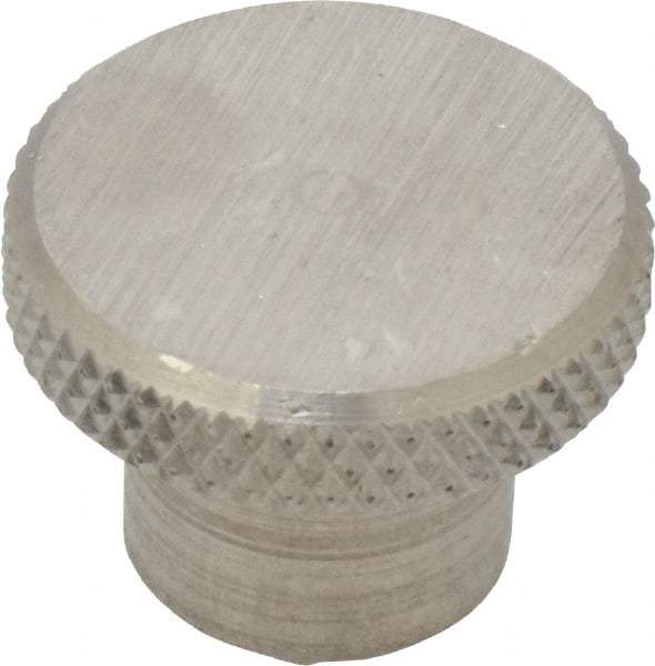 Gibraltar - 1" Head, Knurled Knob - Tapped, Stainless Steel - USA Tool & Supply
