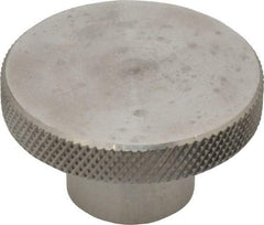 Gibraltar - 2" Head, Knurled Knob - Tapped, Stainless Steel - USA Tool & Supply
