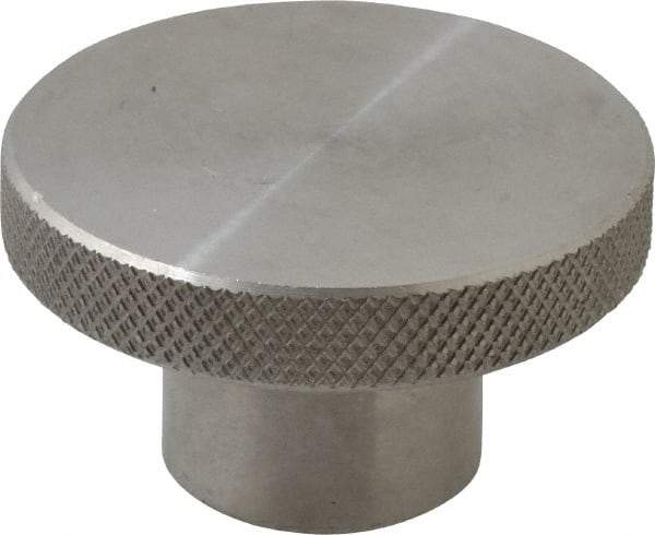 Gibraltar - 2" Head, Knurled Knob - Tapped, Stainless Steel - USA Tool & Supply