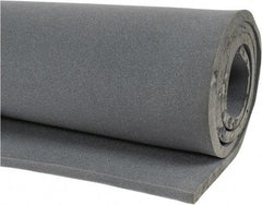 Singer Safety - 10' Long x 54" Wide, Polyester Foam Roll - Gray - USA Tool & Supply