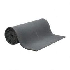 Singer Safety - 25' Long x 54" Wide, Polyester Foam Roll - Gray - USA Tool & Supply