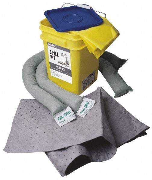 Oil-Dri - Universal Spill Kit - 5 Gal Pail - USA Tool & Supply