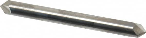 ProMax - 1/4" Diam 2 Flute Double End Solid Carbide Chamfer Mill - USA Tool & Supply