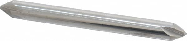 ProMax - 1/4" Diam 4 Flute Double End Solid Carbide Chamfer Mill - USA Tool & Supply