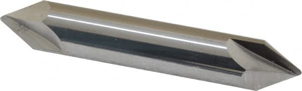 ProMax - 1/2" Diam 2 Flute Double End Solid Carbide Chamfer Mill - USA Tool & Supply